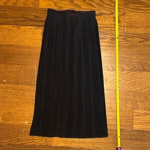 Source Unknown Black Maxi Skirt